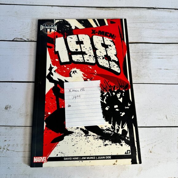 X-Men 198 Marvel TPB David Hine Decimation Graphic Novel Mutants Comics - Picture 8 of 8